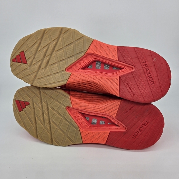 New adidas Dropset 3 Red Shadow Women's Workout Shoes Size 9.5 - Picture 7 of 8